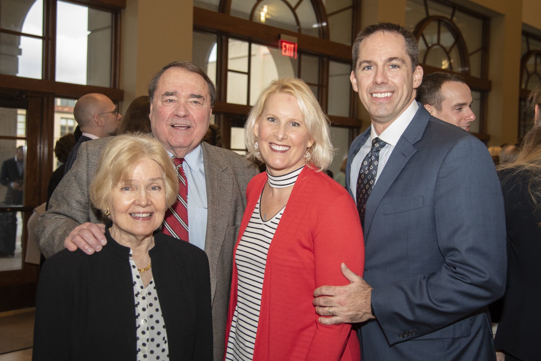 Susan and Jack Musgrave, Julie and Geoff McWilliams